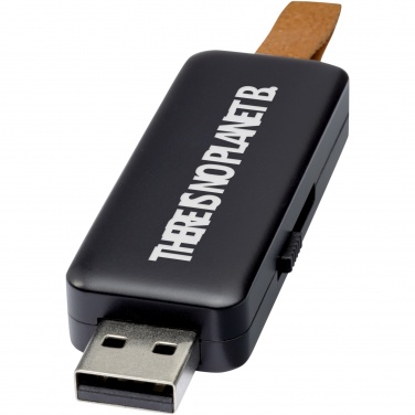 Logotrade promotional gift picture of: Gleam 8GB light-up USB flash drive