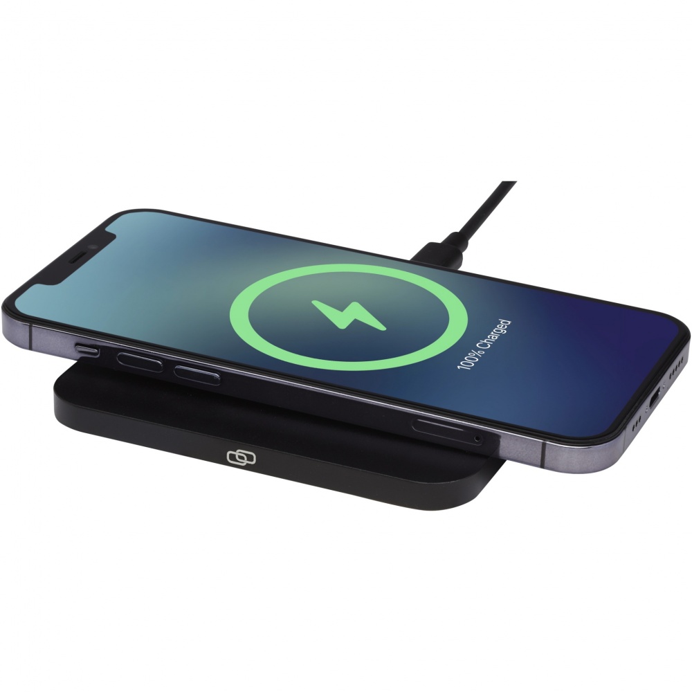 Logo trade promotional giveaway photo of: Hybrid 15W premium wireless charging pad