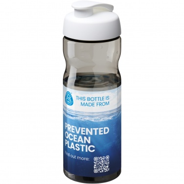 Logo trade promotional merchandise picture of: H2O Active® Eco Base 650 ml flip lid sport bottle