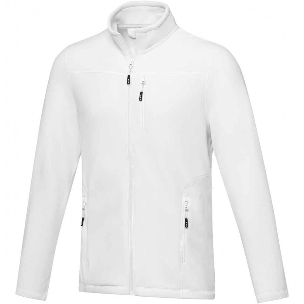 Logotrade promotional gift picture of: Amber men's GRS recycled full zip fleece jacket