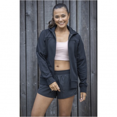 Logo trade advertising product photo of: Nubia women's performance full zip knit jacket