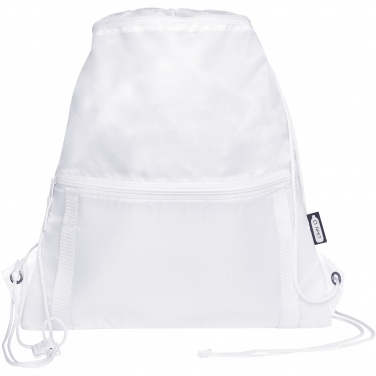 Logo trade promotional gift photo of: Adventure recycled insulated drawstring bag 9L