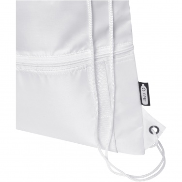 Logo trade corporate gifts picture of: Adventure recycled insulated drawstring bag 9L