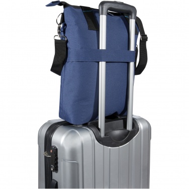 Logo trade promotional giveaways image of: REPREVE® Our Ocean™ 15" GRS RPET laptop tote bag 12L