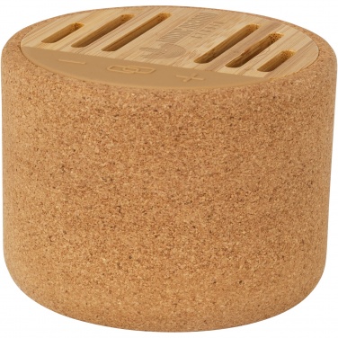 Logo trade promotional products picture of: Cerris 5W cork Bluetooth® speaker