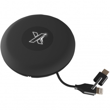 Logo trade promotional items picture of: SCX.design C18 3-in-1 travel light-up cable