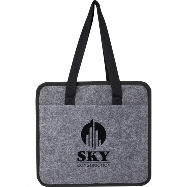 Logo trade corporate gifts image of: Felta GRS recycled felt foldable car organiser