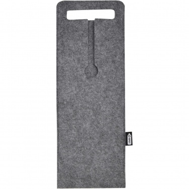 Logo trade promotional gifts picture of: Felta 75 cl GRS recycled felt wine bag