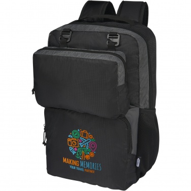 Logo trade promotional merchandise picture of: Trailhead 15" GRS recycled lightweight laptop backpack 14L