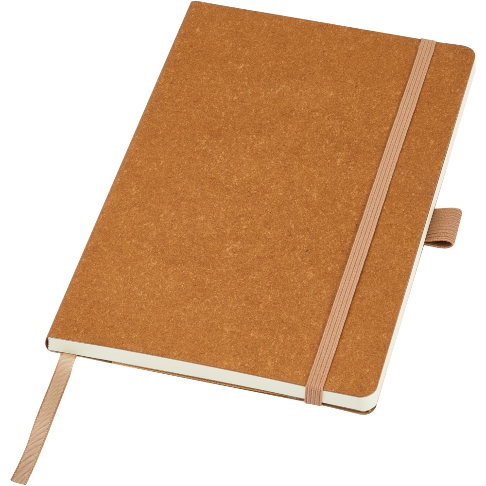 Logotrade corporate gift image of: Kilau recycled leather notebook 