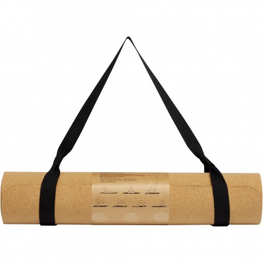 Logotrade advertising product image of: Trikona cork yoga mat