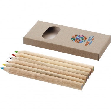 Logotrade promotional gifts photo of: Artemaa 6-piece pencil colouring set
