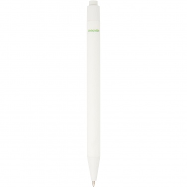Logo trade advertising products picture of: Chartik monochromatic recycled paper ballpoint pen with matte finish