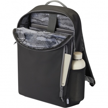 Logotrade advertising product image of: Aqua 15" GRS recycled water resistant laptop backpack 21L