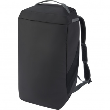 Logotrade promotional giveaway image of: Aqua GRS recycled water resistant duffel backpack 35L