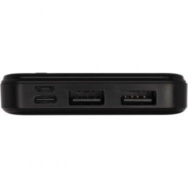 Logo trade corporate gifts picture of: Loop 10.000 mAh recycled plastic power bank 