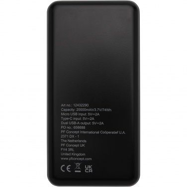 Logotrade business gifts photo of: Loop 20.000 mAh recycled plastic power bank 