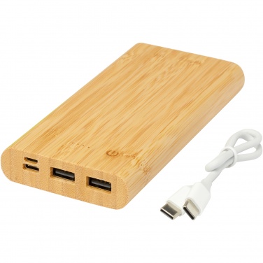 Logotrade corporate gifts photo of: Tulda 10.000 mAh bamboo power bank