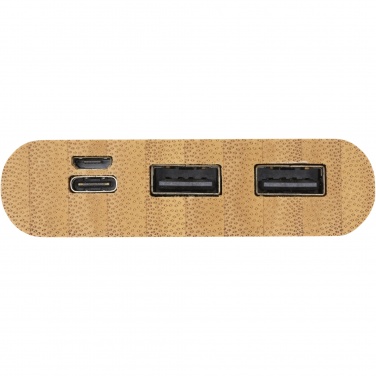 Logotrade promotional merchandise picture of: Tulda 10.000 mAh bamboo power bank