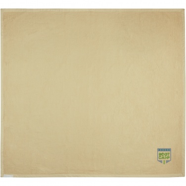 Logo trade corporate gifts picture of: Abele 150 x 140 cm cotton waffle blanket