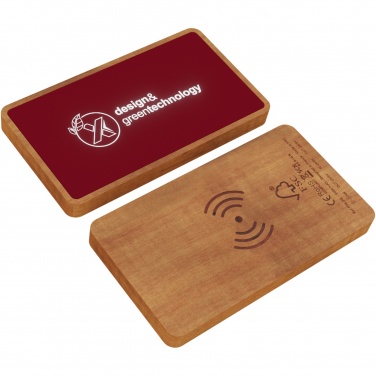 Logotrade promotional giveaway picture of: SCX.design P36 5000 mAh light-up wireless power bank
