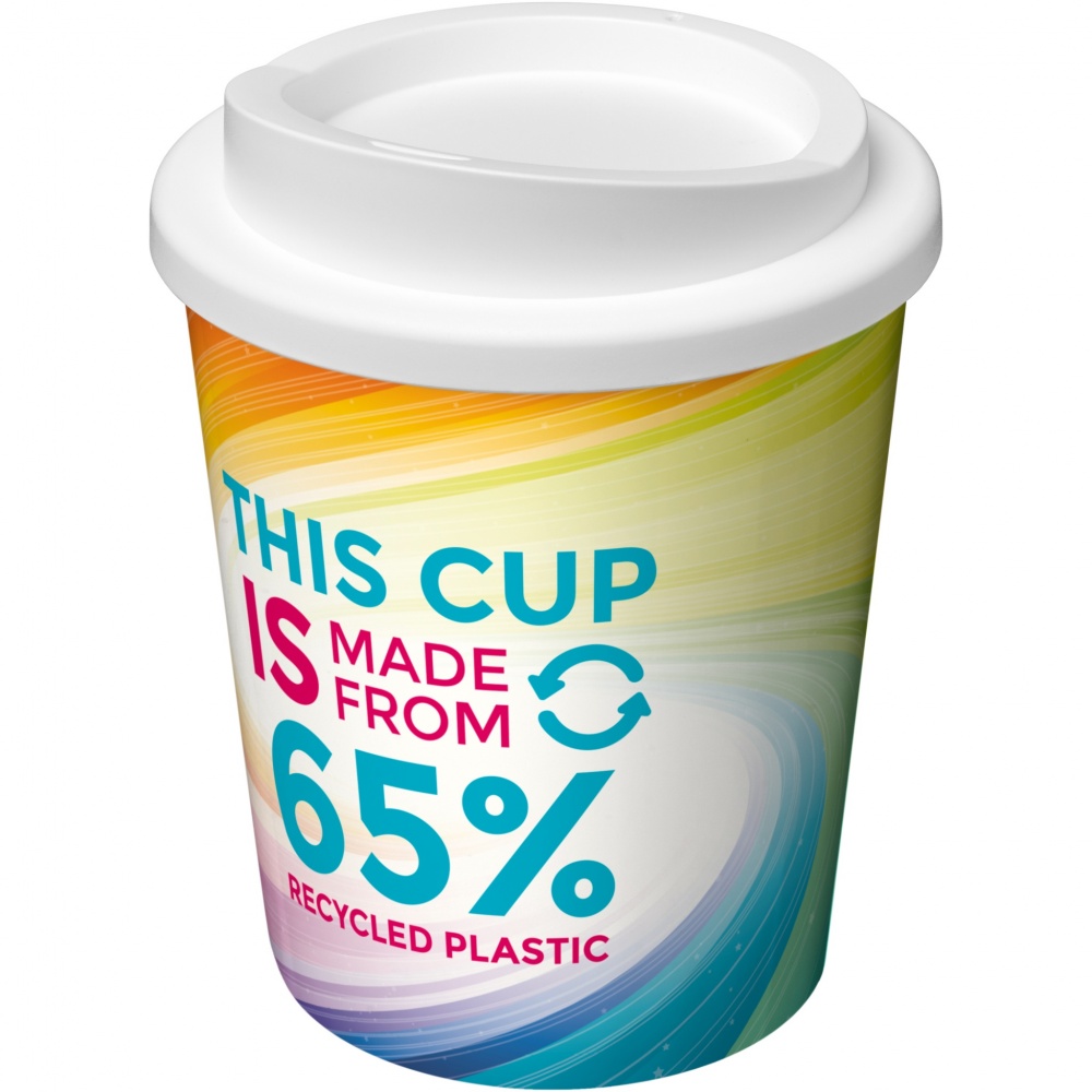 Logo trade advertising products image of: Brite-Americano Espresso Eco 250 ml insulated tumbler