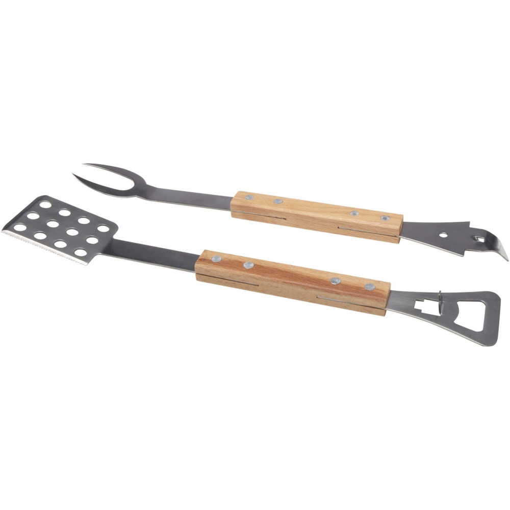 Logo trade promotional merchandise image of: Fajro BBQ tool set