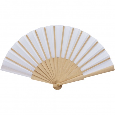 Logo trade promotional gift photo of: Manuela hand fan