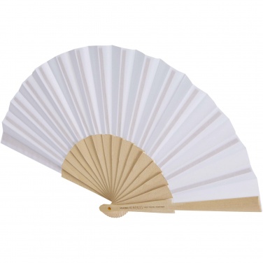 Logo trade promotional gifts image of: Manuela hand fan