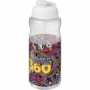 Logotrade promotional merchandise picture of: H2O Active® Big Base 1 litre flip lid sport bottle