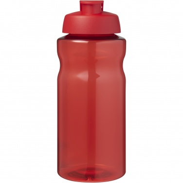 Logo trade promotional products image of: H2O Active® Eco Big Base 1 litre flip lid sport bottle