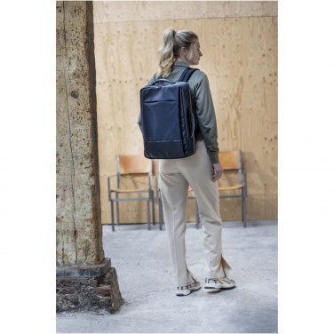 Logotrade promotional item picture of: Expedition Pro 17" GRS recycled expandable laptop backpack 35L