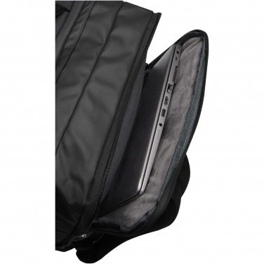 Logo trade promotional merchandise photo of: Expedition Pro 17" GRS recycled expandable laptop backpack 35L