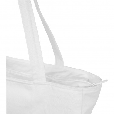 Logo trade corporate gifts image of: Weekender 500 g/m² Aware™ recycled tote bag