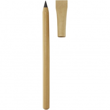 Logo trade promotional giveaway photo of: Seniko bamboo inkless pen