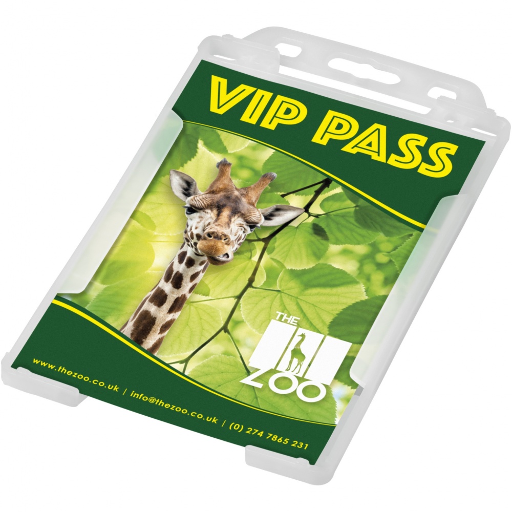 Logotrade promotional items photo of: Pierre recycled plastic card holder 