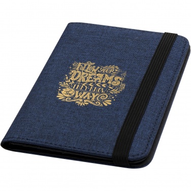 Logo trade business gifts image of: Ross GRS RPET RFID passport holder