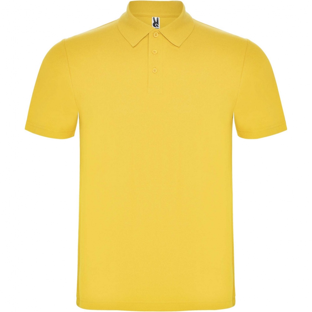 Logo trade promotional items image of: Austral short sleeve unisex polo