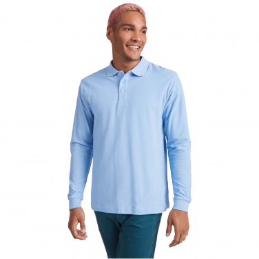 Logotrade promotional gift picture of: Estrella long sleeve men's polo