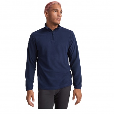 Logotrade promotional item image of: Himalaya men's quarter zip fleece jacket
