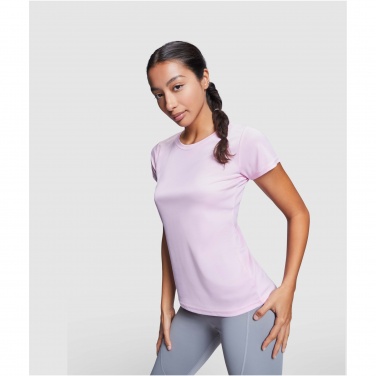 Logo trade promotional giveaways image of: Montecarlo short sleeve women's sports t-shirt