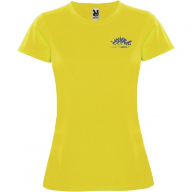 Logotrade advertising products photo of: Montecarlo short sleeve women's sports t-shirt