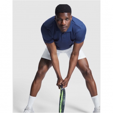 Logo trade promotional giveaways image of: Monzha short sleeve men's sports polo