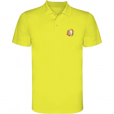 Logo trade corporate gifts picture of: Monzha short sleeve kids sports polo