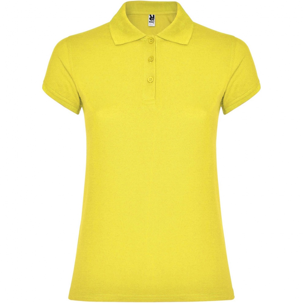 Logo trade promotional giveaway photo of: Star short sleeve women's polo