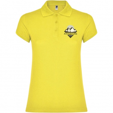 Logo trade promotional giveaway photo of: Star short sleeve women's polo