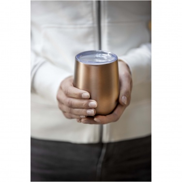 Logotrade promotional gift picture of: Corzo 350 ml RCS certified recycled stainless steel copper vacuum insulated cup