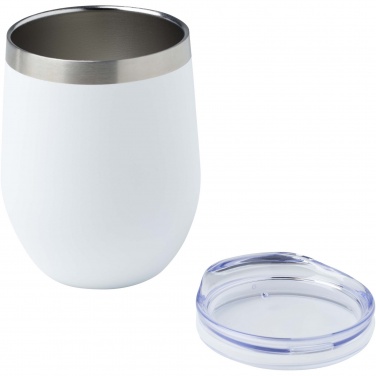 Logotrade promotional item image of: Corzo 350 ml RCS certified recycled stainless steel copper vacuum insulated cup