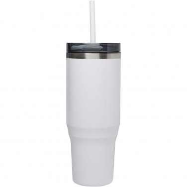 Logo trade promotional merchandise photo of: Melbourne 1200 ml RCS certified insulated tumbler with straw