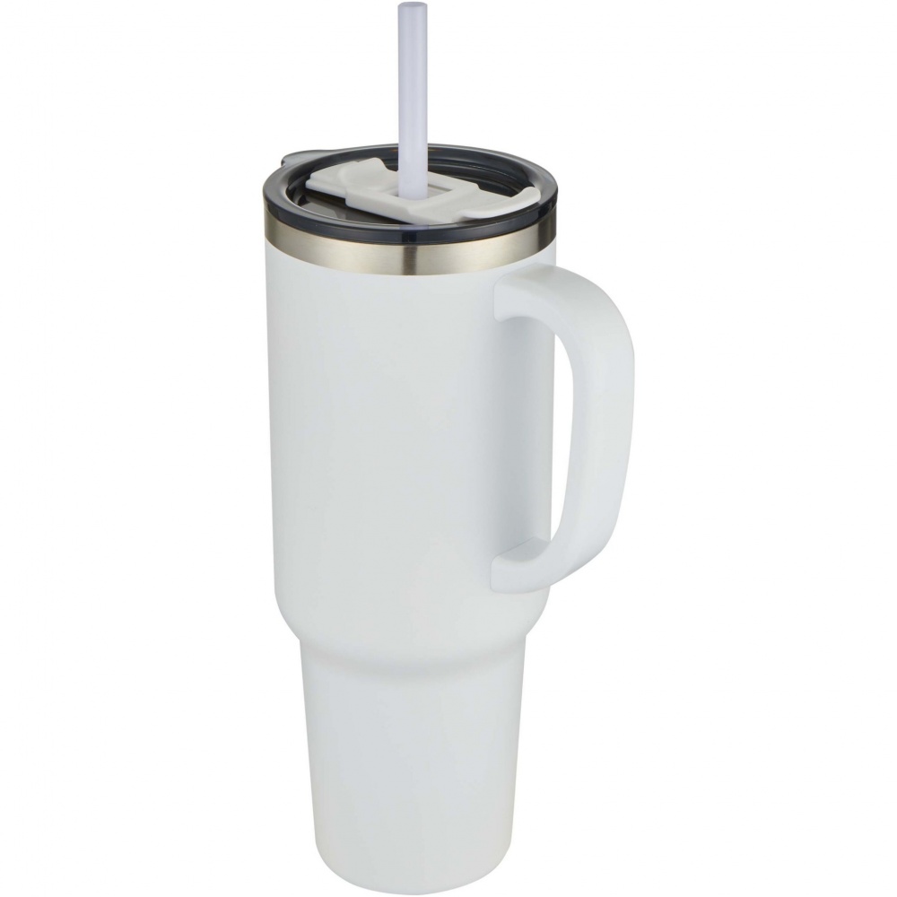 Logo trade promotional giveaway photo of: Sydney 1200 ml copper vacuum insulated tumbler with straw